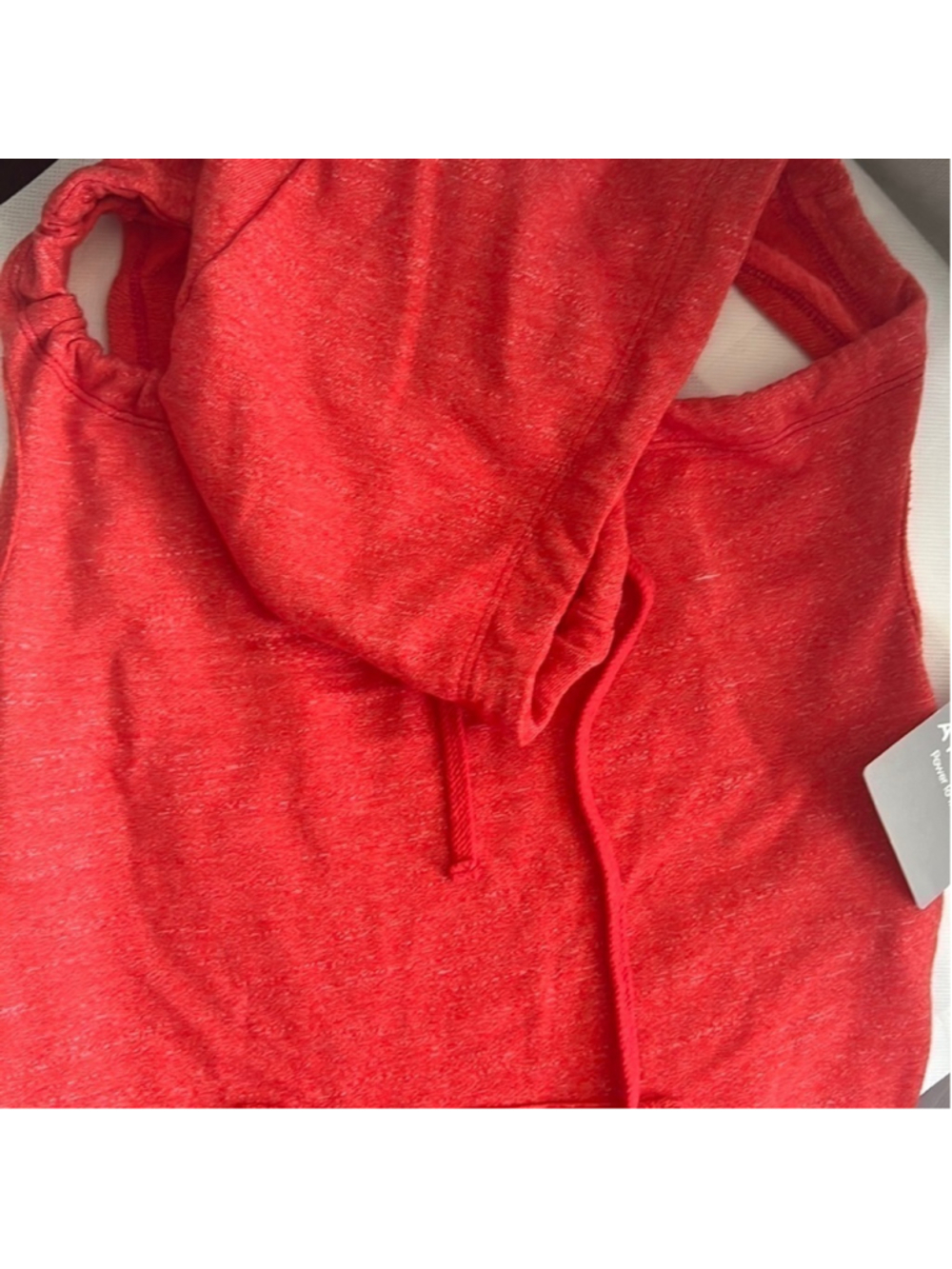 NWT ATHLETA Hoodie Kanga Sleeveless Drawstring Hoodie XXS cotton - Picture 2 of 8